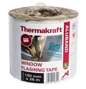 THERMAKRAFT - Aluband Window Flashing Tape 150mm x 25m - SP Fasteners