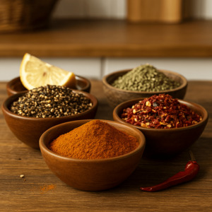 Top 4 Seasonings to Transform Your Cooking – SpiceBloom’s Must-Have Flavour Pack
