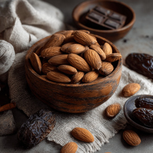 Organic Almonds (India) Premium Variety, Fresh & Nutrient-Rich | SpiceBloom