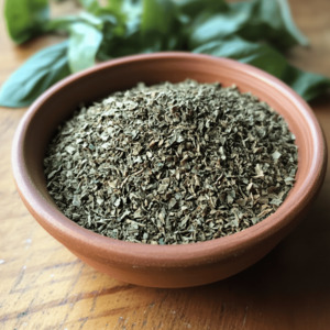 Basil Leaves (Dried) – 100g–1kg | SpiceBloom