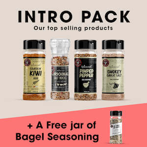 Specials: Intro Pack + FREE "Bagel Seasoning"