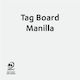 Tag Board Manilla