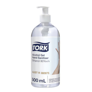 Tork Alcohol Gel Counter Bottle With Pump - 500ml