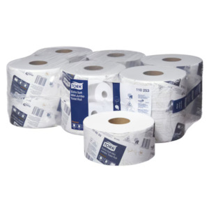 Toilet Paper: Tork Soft Mini Jumbo Toilet Roll - Premium Quality