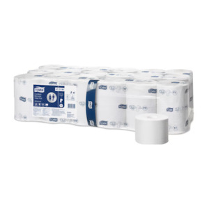 Toilet Paper: Tork Coreless Mid-Size Toilet Roll - Advanced Quality
