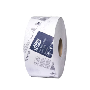 Toilet Paper: Tork Soft Mini Toilet Roll - Jumbo