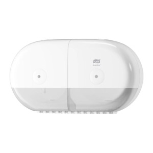 Hygiene: Tork SmartOne® Twin Mini Toilet Roll Dispenser