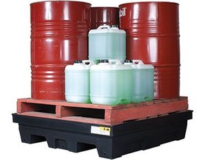 Products: 4 Drum Bund Polyethylene