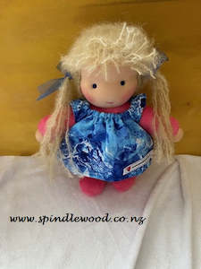 Baby & Toddler: waldorf doll"Aqua"