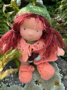 dolls play: Forest girl
