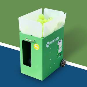 feature: Spinshot Plus-2 HS BT Tennis Ball Machine