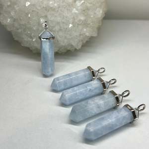 Blue Calcite DT Pendant (Large)