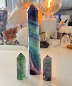 Rainbow Fluorite Towers