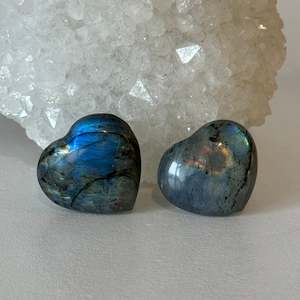 Labradorite Hearts