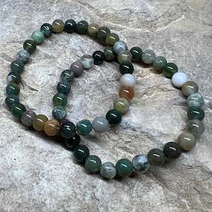 Sale: Moss Agate Bracelet