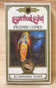 Products: Sandalwood Cones - Spiritual Sky Incense NZ Shopping