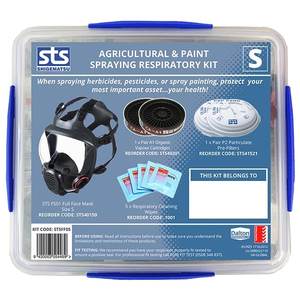 Products: STS Full Face Mask (FS01) – Paint and Agricultural Spraying Respiratory Starter Kit - Safety Equipment - Splash Direct