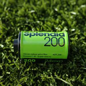 35mm Film: Splendid #SPL200 (135, 24exp, 200ISO) w/develop and scanning