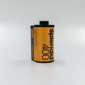 35mm Colour Negative Film C41: Splendid #SPL400 (135, 24exp, 400ISO) w/develop and scanning