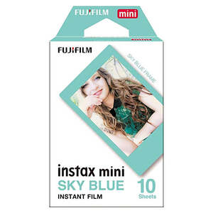 Fujifilm Instax Mini (Sky Blue Border)
