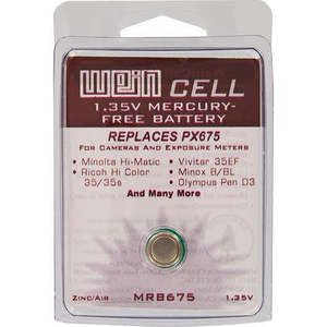 Batteries: WeinCell Replacement Battery MRB675 / PX675 (1.35v, Zinc-Air)