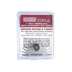 Batteries: WeinCell Replacement Battery MRB400  / PX400  (1.35v, Zinc-Air)