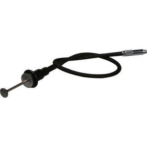 Gepe Cloth Covered Cable Release (25.4cm with Disc-Lock)