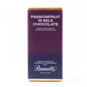 White: PASSIONFRUIT MILK CHOCOLATE BAR