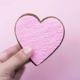 Pink Heart Cookie