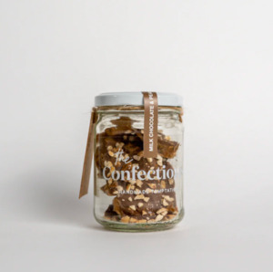 Milk Chocolate & Peanut Toffee / 80g Jar