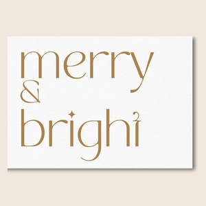 Spoil Me Cards: MERRY & BRIGHT
