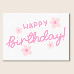 Spoil Me Cards: FLOWER B-DAY