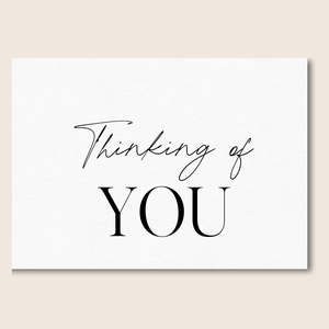 Spoil Me Cards: Thinking of You