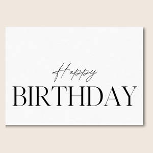Spoil Me Cards: HAPPY BIRTHDAY CARD