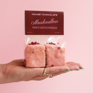 Raspberry Shortcake Marshmallows