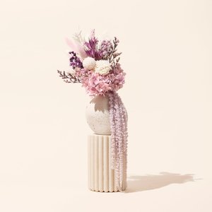 Purple: ISLA DRIED FLORAL BUNDLE // MINI + VASE