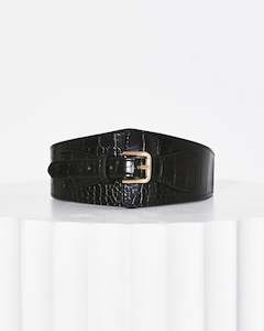 Belts: Fate + Becker Lady Genevieve Belt - Black