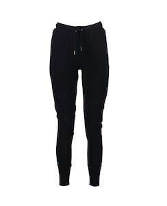 Moke: Moke Violet Jogger pants - Black