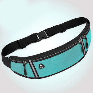 Belts: Fresh Accessories Walk Belt - Light Sea Green/Blue