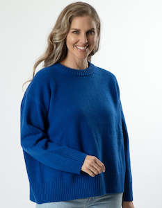Stella Gemma Stock Take Clearance: Stella + Gemma Winnie Jumper - Cobalt