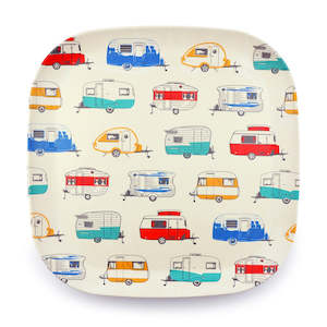 Van Go Plate Seasonal collection coloured caravans