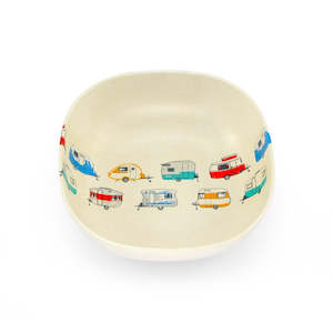 Van Go: Van Go Bamboo Cereal Bowl 15cm Seasonal Collection Coloured Caravans