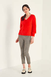 70 Rack: Lemon Tree Design Louise Pant - Black Latte