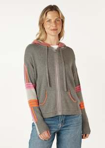 Z & P Multi Media Hoodie - Cloud