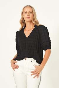 Lemon Tree Design Elena Top - Black