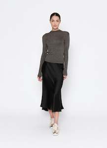 Two By Two: Two by Two Hazel Top - Charcoal