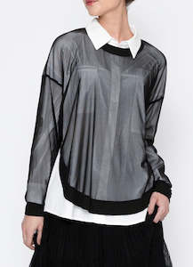 Two By Two: Two by Two Vale Top - Black