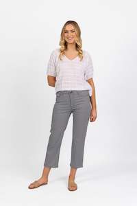 Vassalli Lightweight 7/8 Pants with fly - Nori