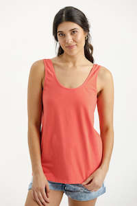 Homelee Heather Singlet - Berry