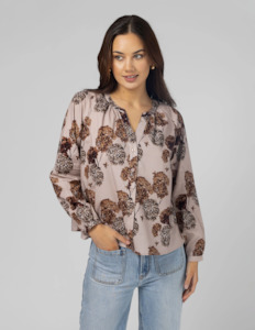Stella & Gemma Connie Blouse - Blush Hydrangea